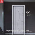 Ventas calientes casa moderna puerta de baño de madera diseño interior